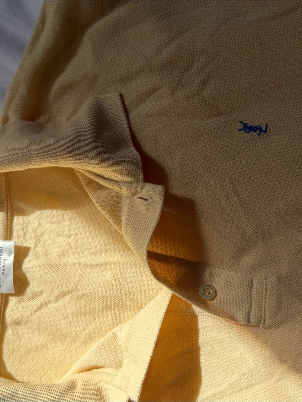 Ralph Lauren Cream Short-Sleeve Polo Shirt - Picture 4 of 5
